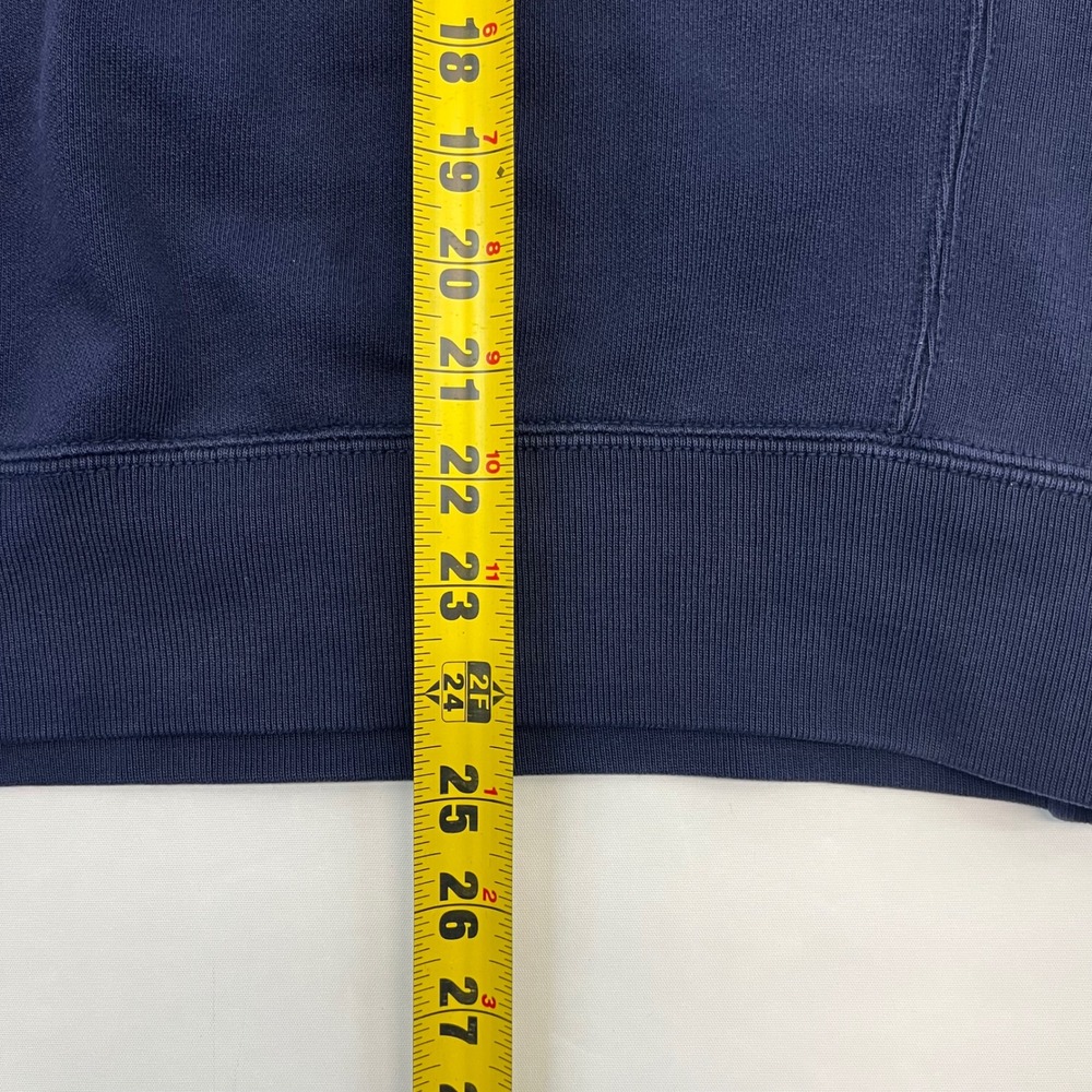 Polo Ralph Lauren Sweatshirt Mens Navy Blue Embroidered Pony Preppy L Pullover - Picture 4 of 11